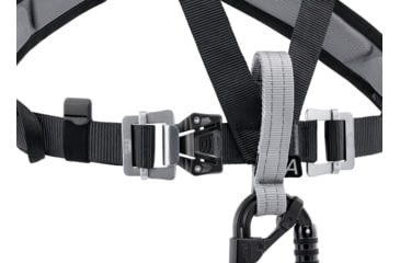 Image of Petzl Air Chest Harness For Seat Harnesses, Black, C098AA00