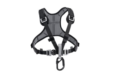 Image of Petzl Air Chest Harness For Seat Harnesses, Black, C098AA00