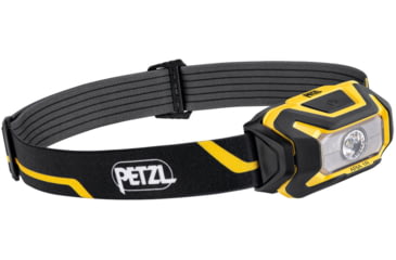 Image of Petzl Aria 1R Headlamp, Black/Yellow, E069CB00
