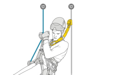 Image of Petzl AsapSorber International Lanyard, 20 cm, L071AA00