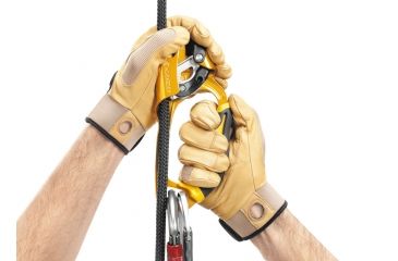 Image of Petzl ASCENSION Ergonomic Handled Ascender,Gold,Left B17ALA