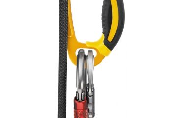 Image of Petzl ASCENSION Ergonomic Handled Ascender,Gold,Left B17ALA