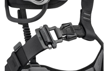 Image of Petzl Astro Sit Harness, Black/Yellow, 0, C085AB00