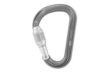 Image of Petzl Attache Screw-Lock Carabiner, Gray, M038AA01