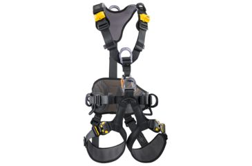Image of Petzl Avao Bod Fast International Harness, Black/Yellow, 1, C071DA01