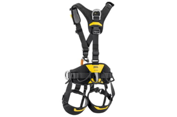 Image of Petzl Avao Fast International Harness, Black/Yellow, 1, C071DB01