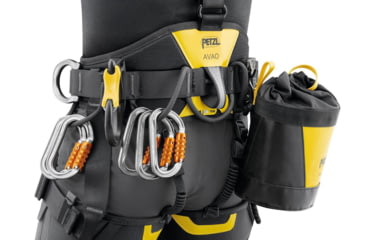 Image of Petzl Avao Fast International Harness, Black/Yellow, 1, C071DB01
