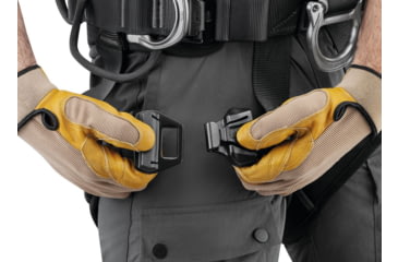 Image of Petzl Avao Fast International Harness, Black/Yellow, 1, C071DB01