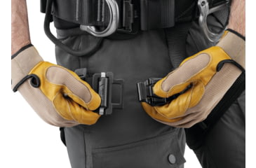 Image of Petzl Avao Sit Fast Harness, Black/Yellow, 2, C079BB02