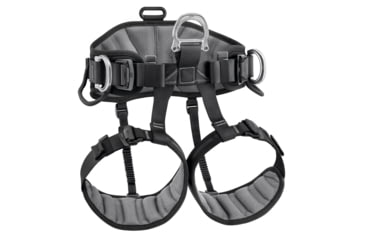 Image of Petzl Avao Sit Harness, Black/Yellow, 2, C079AB01
