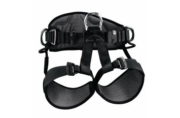 Image of Petzl Avao Sit Harness S, Black/Yellow, 1, C079AA00