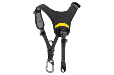 Image of Petzl Chest Harness Top, Black/Yellow, New, C081AB00