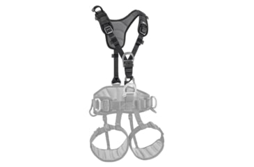 Image of Petzl Chest Harness Top, Black/Yellow, New, C081AB00