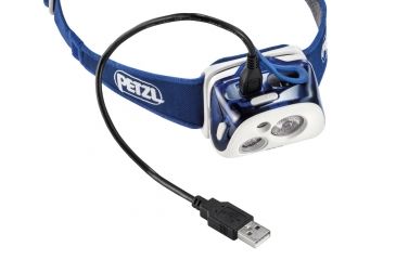 Image of Petzl Compact Rechargeable 220 Lumens Headlamp, Blue E92 HMI