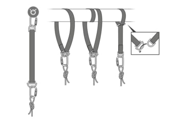 Image of Petzl Connexion Fixe Strap 100Cm C42 100