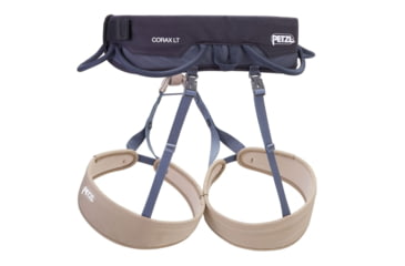 Image of Petzl Corax LT Climbing Harness, Dark Gray, Extra Large, C052AB04