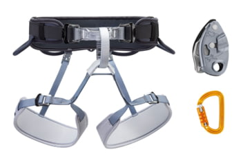 Image of Petzl Corax Smd Tl Grigri Kit, Dark Gray, 2, K032AB01