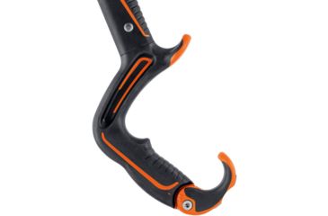 Image of Petzl Ergonomic Performance Ice Climbing and Dry Tooling Axe, Orange, U022AA00