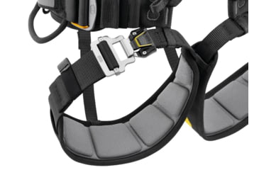 Image of Petzl Falcon Ascent Harness, Black/Yellow, 1, C038EA00