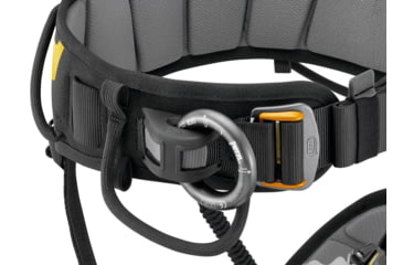 Image of Petzl Falcon Ascent Harness, Black/Yellow, 1, C038EA00