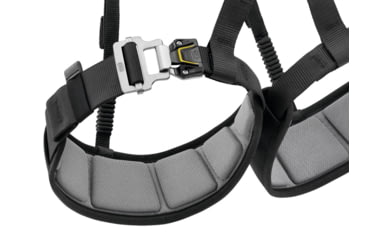 Image of Petzl Falcon Harness, Black/Yellow, 1, C038DA00