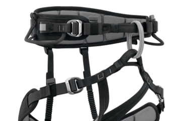 Image of Petzl Falcon Mountain Harness, Black/Gray, 1, C038FA00