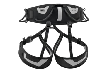 Image of Petzl Falcon Mountain Harness, Black/Gray, 1, C038FA00