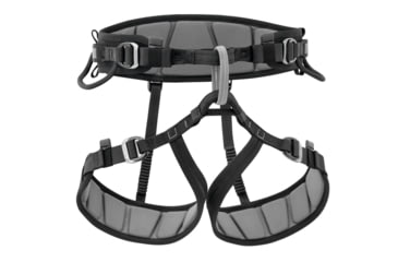 Image of Petzl Falcon Mountain Harness, Black/Gray, 1, C038FA00