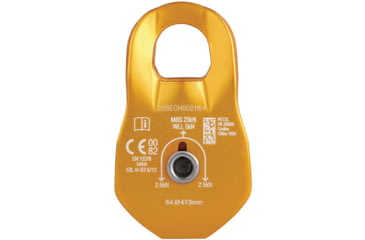 Image of Petzl Fixe Pulley, Yellow, P006AA00