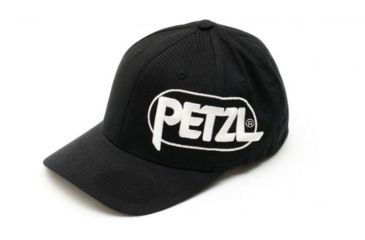 Image of Petzl FLEXFIT Logo Ball Cap,Black,Size 2 Z80 B2