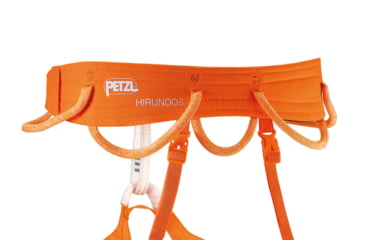 Image of Petzl Hirundos High Performance Harness, Orange, Extra Small, C036BA00