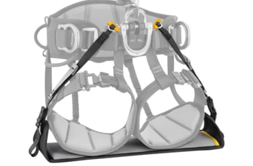 Image of Petzl Litepod Seat, Black/Yellow, S071BA00