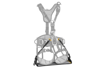 Image of Petzl Litepod Seat, Black/Yellow, S071BA00