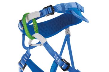 Image of Petzl Macchu Sit Harness - Kids, Blue, OS, C015AA00