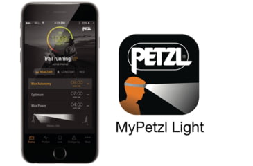 Image of Petzl Nao+ Headlamp-White/Red