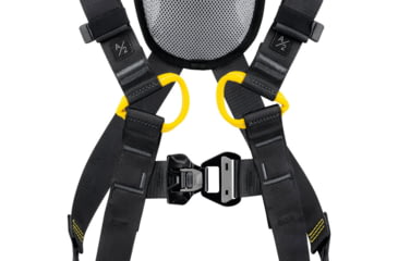 Image of Petzl Newton Fast International Harness, Black/Yellow, 2, C073DA02