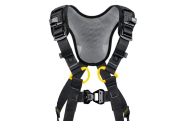 Image of Petzl Newton Fast International Harness, Black/Yellow, 2, C073DA02