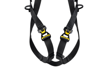 Image of Petzl Newton Fast International Harness, Black/Yellow, 2, C073DA02