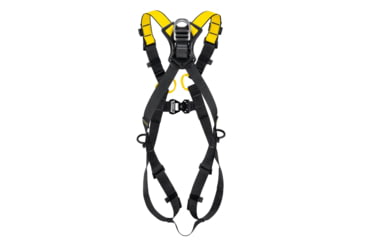Image of Petzl Newton International Harness, Black/ Yellow, 2, C073BA02