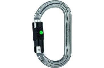 Image of Petzl OK Carabiner, Gray, Ball-Lock, M33A BL