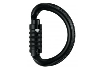 Image of Petzl Omni Triact-Lock Carabiner Black M37 TLN