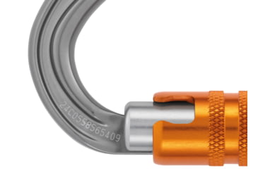 Image of Petzl Omni Triact-Lock Carabiner, Gray, M037BA00