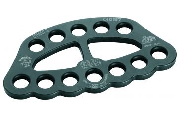 Image of Petzl Paw Large Rigging Plate Black P63 LN