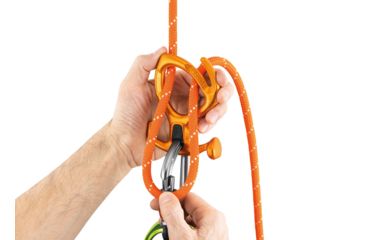 Image of Petzl Pirana Belay, Orange, D005AA00