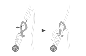 Image of Petzl Pirana Club Descender, Black, D005BA01