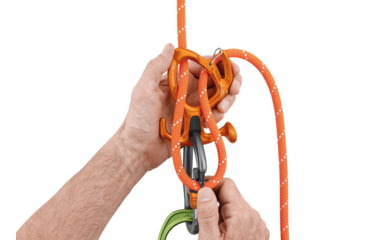 Image of Petzl Pirana Guide Descender, Orange, D005AB00