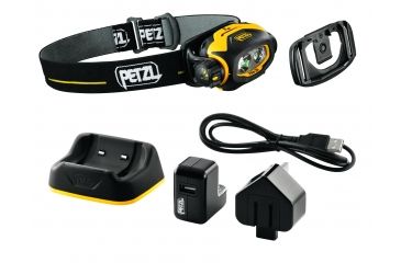 Image of Petzl PIXA 3 ACCU Pro Headlamp, Yellow, N/A E78CHR
