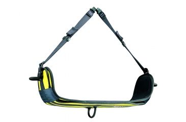 Image of Petzl Podium Podium Seat, Black/Yellow, S071AA00