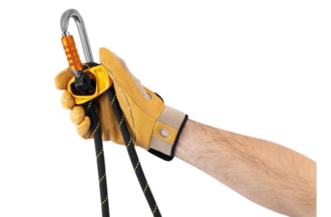 Image of Petzl Progress Adjust-I Single Adjustable Progression Lanyard, Black, L044BA00