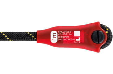 Image of Petzl Progress Adjust-I Single Adjustable Progression Lanyard, Black, L044BA00